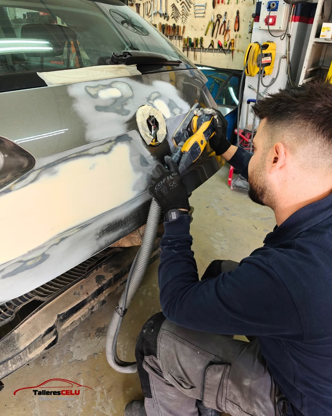 Talleres CELU - Trabajo de chapa y pintura